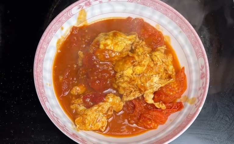 tomato egg stir-fry